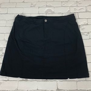 💰Bundle 3/$30 Columbia skirt shorts set 14/46 Black Drawstring waist Zip/button